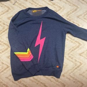 SUPER RARE Aviator Nation / Neon Chevron Stripe